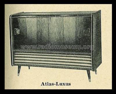 Atlas-Luxus 3816T/W; Loewe-Opta; (ID = 358863) Radio