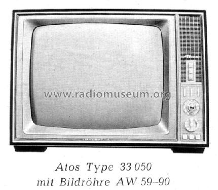Atos 33 050; Loewe-Opta; (ID = 289075) Television
