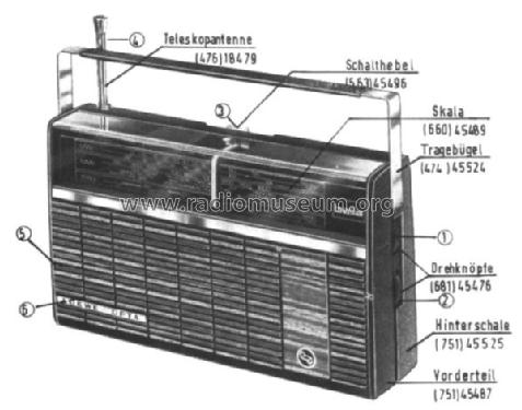 Bella 52218; Loewe-Opta; (ID = 288953) Radio