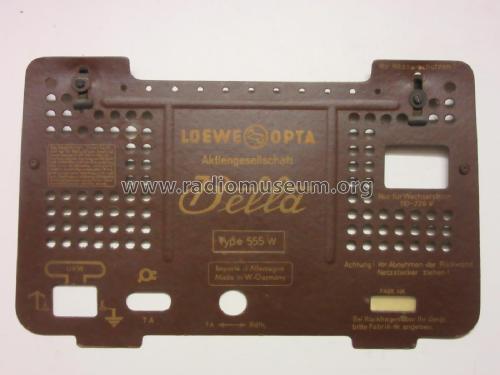 Bella 555W; Loewe-Opta; (ID = 2490878) Radio