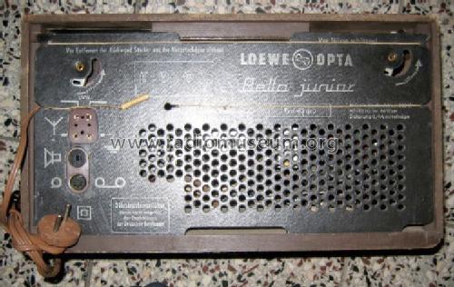 Bella junior 62 010; Loewe-Opta; (ID = 150080) Radio