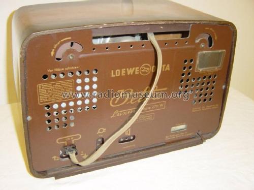 Bella-Luxus 2711W; Loewe-Opta; (ID = 100855) Radio