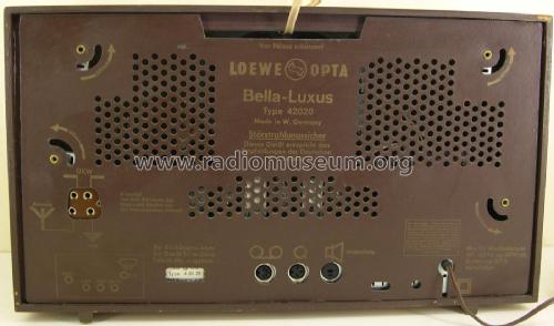 Bella Luxus 42020; Loewe-Opta; (ID = 1807550) Radio