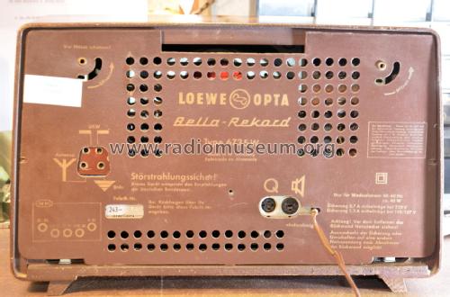 Bella-Rekord 6725W; Loewe-Opta; (ID = 2339256) Radio