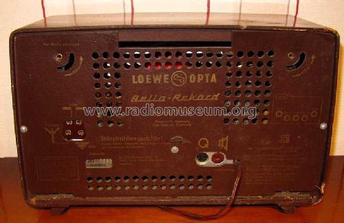 Bella-Rekord 6725W; Loewe-Opta; (ID = 840736) Radio