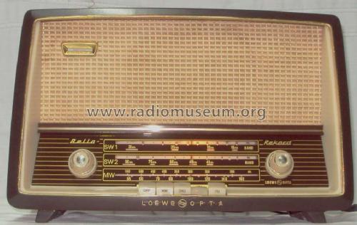 Bella Rekord 712W; Loewe-Opta; (ID = 1270110) Radio