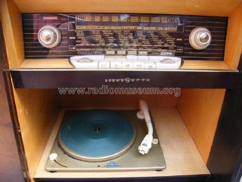 Clivia-Stereo 3805T/W; Loewe-Opta; (ID = 858200) Radio