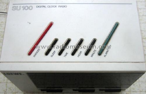 Digital Clock Radio SU 100; Loewe-Opta; (ID = 487455) Radio