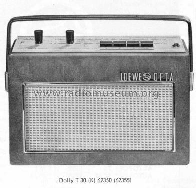 Dolly T30 62 350; Loewe-Opta; (ID = 36317) Radio