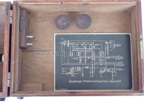 Empfänger-Prüfeinrichtung 4122; Loewe-Opta; (ID = 1772231) Equipment