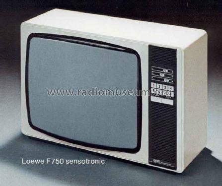 F750 sensotronic 53355; Loewe-Opta; (ID = 295064) Television