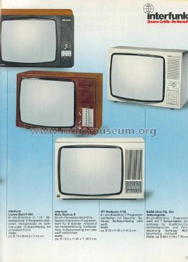 Interfunk F885; Loewe-Opta; (ID = 1759117) Television