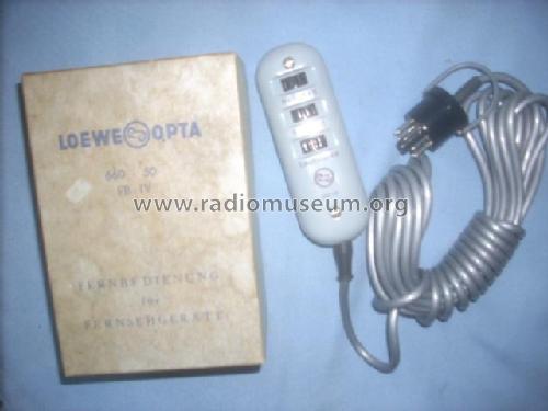 Fernbedienung FB IV ; Loewe-Opta; (ID = 1953033) Misc