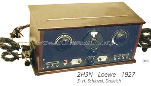 Fernempfänger 2H3N Batterie; Loewe-Opta; (ID = 349) Radio