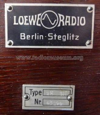 Fernempfänger 2H3N Batterie; Loewe-Opta; (ID = 962067) Radio