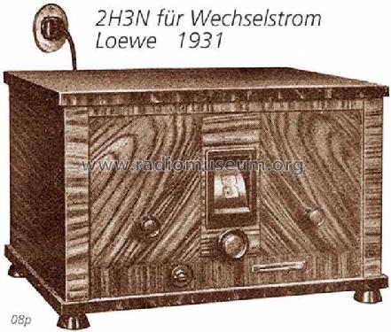 Fernempfänger 2H3ND; Loewe-Opta; (ID = 707913) Radio