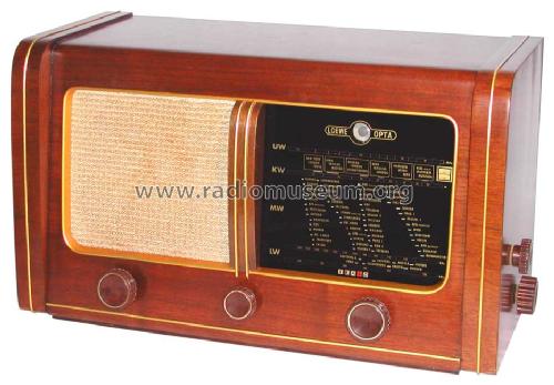 Globus 3651bW; Loewe-Opta; (ID = 1052295) Radio