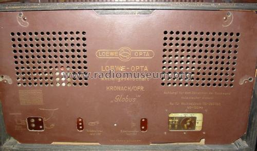 Globus 3651W; Loewe-Opta; (ID = 28604) Radio