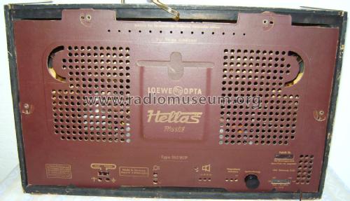 Hellas Plastik 552W/P; Loewe-Opta; (ID = 2766774) Radio