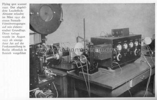 Kathodenstrahlfernseher; System Manfred von Ardenne ; Loewe-Opta; (ID = 192041) Télévision
