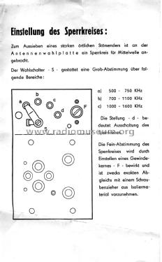 Komet 559W; Loewe-Opta; (ID = 2371940) Radio