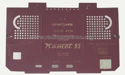 Komet 55 547W; Loewe-Opta; (ID = 109600) Radio