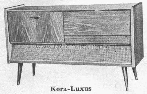 Kora-Luxus 4871T/W; Loewe-Opta; (ID = 374586) Radio