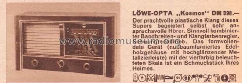 Kosmos 2649GW; Loewe-Opta; (ID = 29442) Radio