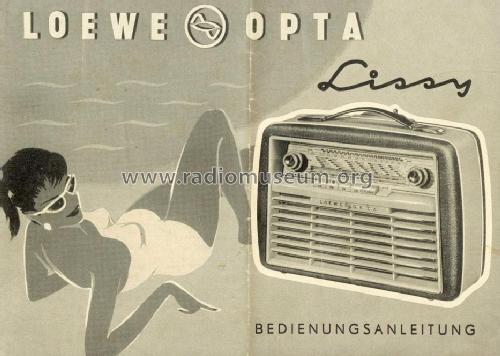 Lissy 3940; Loewe-Opta; (ID = 1737342) Radio