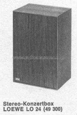 LO24 49300; Loewe-Opta; (ID = 445886) Speaker-P