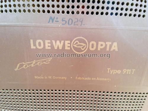 Lotos 911T/CH; Loewe-Opta; (ID = 2522515) Radio