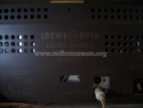 Lotos-Stereo 5802T/W Ch= 5762W; Loewe-Opta; (ID = 1364817) Radio