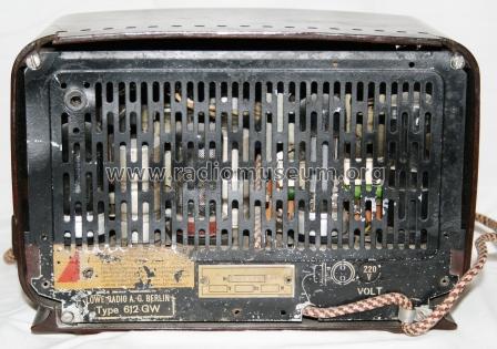 Löwe-Opta 612GW; Loewe-Opta; (ID = 407613) Radio