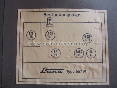 Luna 557W; Loewe-Opta; (ID = 1419686) Radio