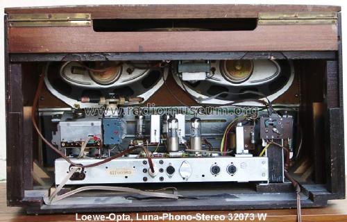 Luna-Phono-Stereo 32073W; Loewe-Opta; (ID = 102569) Radio