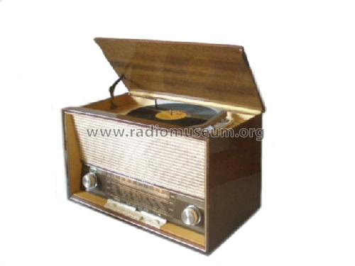 Luna-Phono-Stereo 32073W; Loewe-Opta; (ID = 1171599) Radio