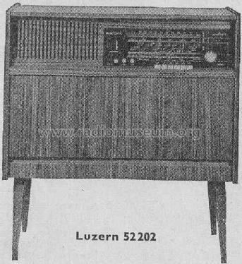 Luzern 52 202; Loewe-Opta; (ID = 449203) Radio