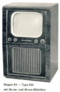 Magier 54; Loewe-Opta; (ID = 1474681) Television