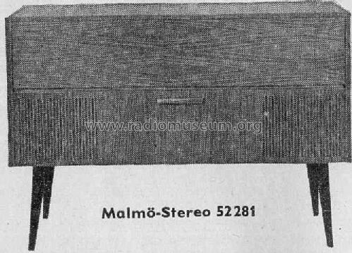 Malmö-Stereo 52 281; Loewe-Opta; (ID = 449215) Radio