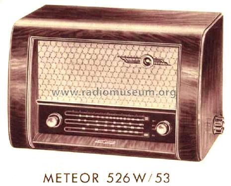 Meteor 526W /53; Loewe-Opta; (ID = 1631651) Radio