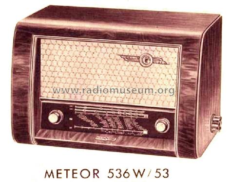 Meteor 536W /53; Loewe-Opta; (ID = 1631645) Radio