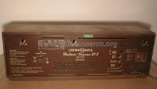 Meteor Stereo 67K 82052; Loewe-Opta; (ID = 90844) Radio