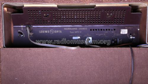 Nordland - Stereo 6870W; Loewe-Opta; (ID = 1927402) Radio