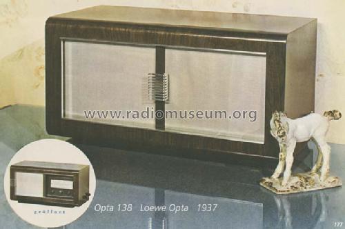 Opta 138GW; Loewe-Opta; (ID = 366) Radio
