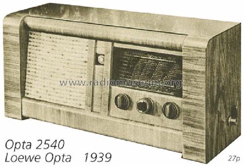 Opta 240GW; Loewe-Opta; (ID = 707930) Radio