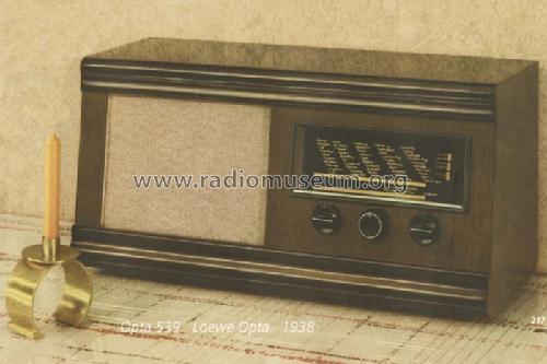 Opta 539GW; Loewe-Opta; (ID = 370) Radio