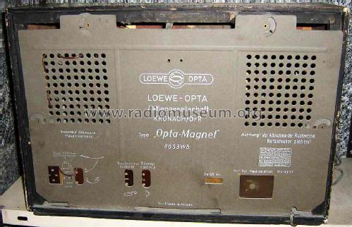 Opta-Magnet 8053Wb; Loewe-Opta; (ID = 988021) Radio