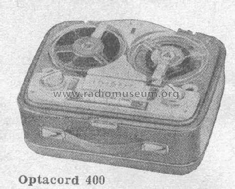 Optacord 400; Loewe-Opta; (ID = 376648) R-Player