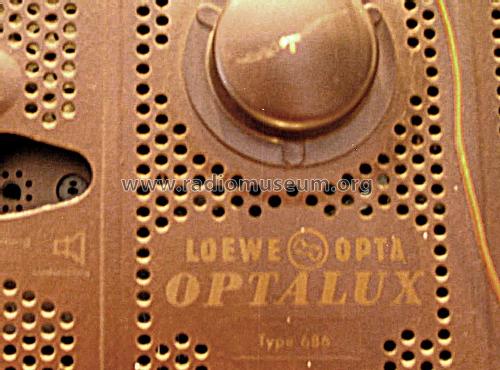 Optalux 686; Loewe-Opta; (ID = 2501461) Television