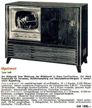 Optimat 1640; Loewe-Opta; (ID = 2215627) TV-Radio